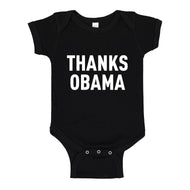 Baby Onesie Thanks Obama 100% Cotton Infant Bodysuit