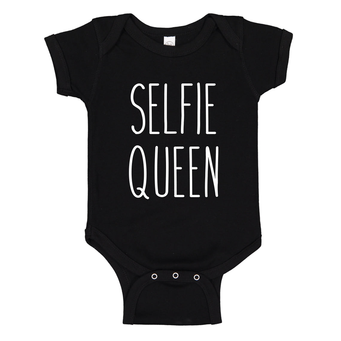 Baby Onesie Selfie Queen 100% Cotton Infant Bodysuit