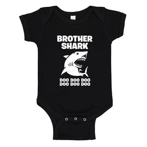 Baby Onesie Brother Shark 100% Cotton Infant Bodysuit