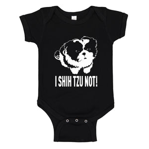 Baby Onesie I Shih Tzu Not 100% Cotton Infant Bodysuit