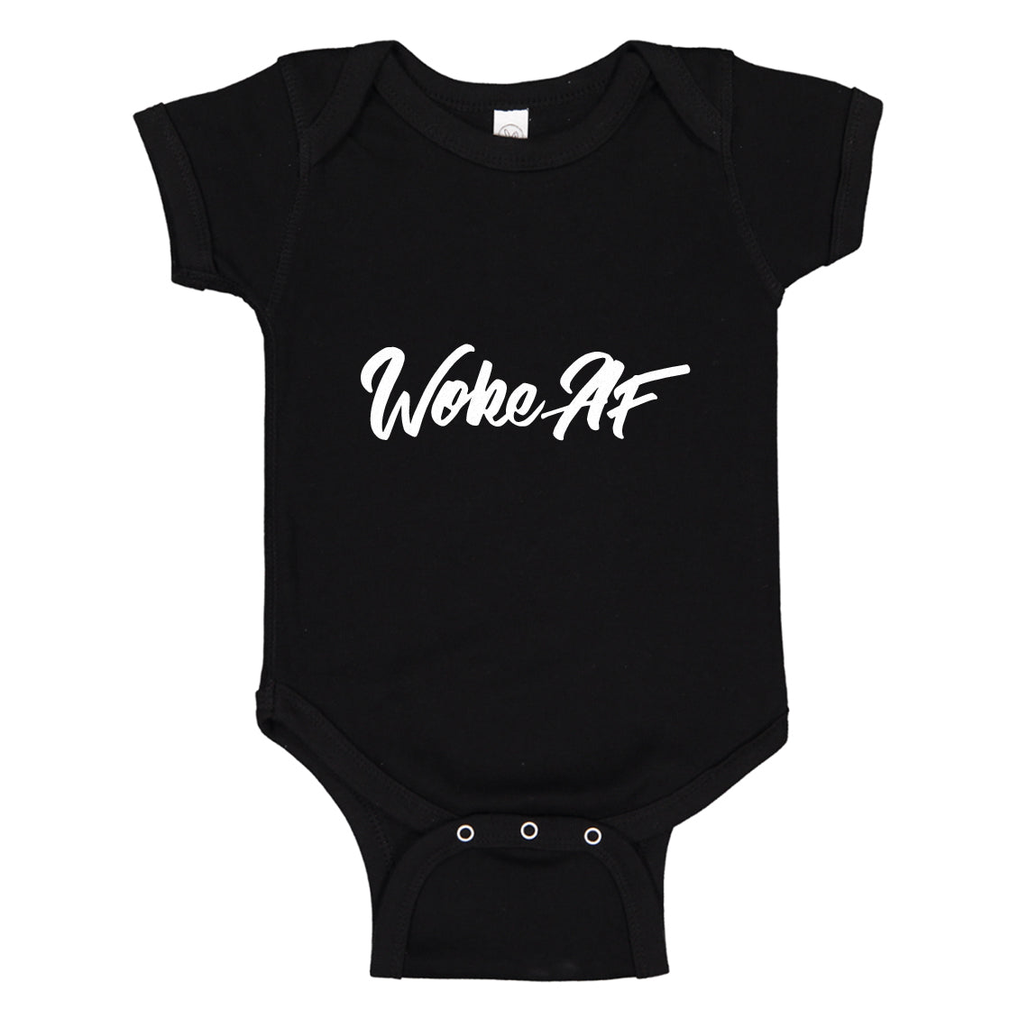 Baby Onesie Woke AF 100% Cotton Infant Bodysuit