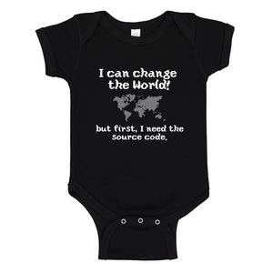 Baby Onesie I Can Change the World 100% Cotton Infant Bodysuit