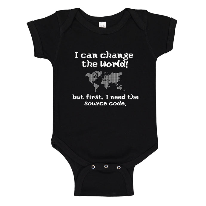 Baby Onesie I Can Change the World 100% Cotton Infant Bodysuit
