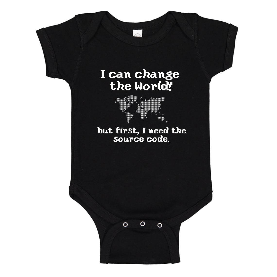 Baby Onesie I Can Change the World 100% Cotton Infant Bodysuit