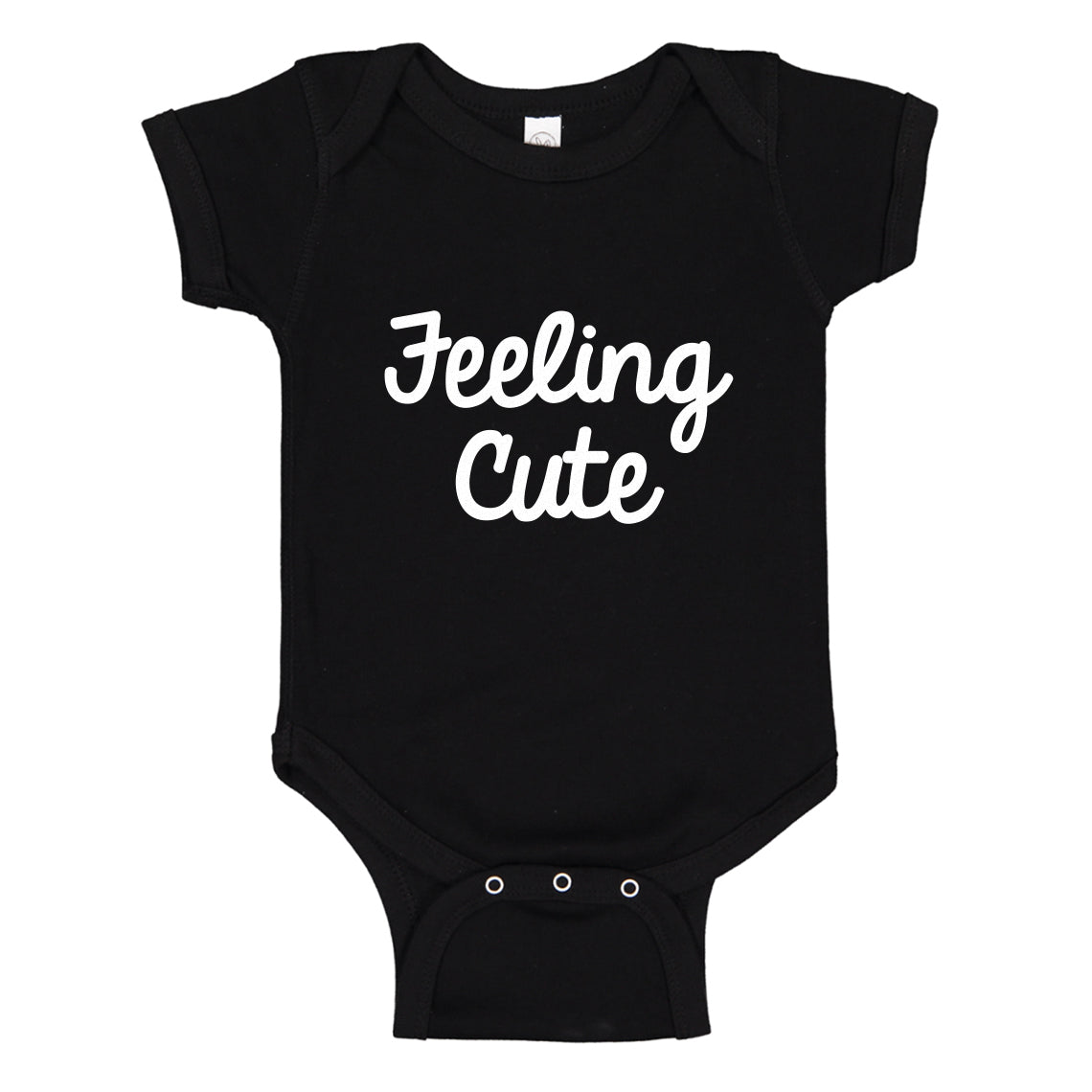 Baby Onesie Feeling Cute 100% Cotton Infant Bodysuit