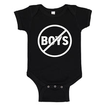 Baby Onesie No Boys 100% Cotton Infant Bodysuit