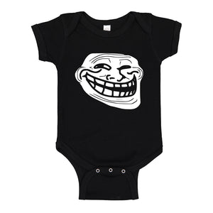 Baby Onesie Trollface 100% Cotton Infant Bodysuit