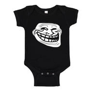 Baby Onesie Trollface 100% Cotton Infant Bodysuit