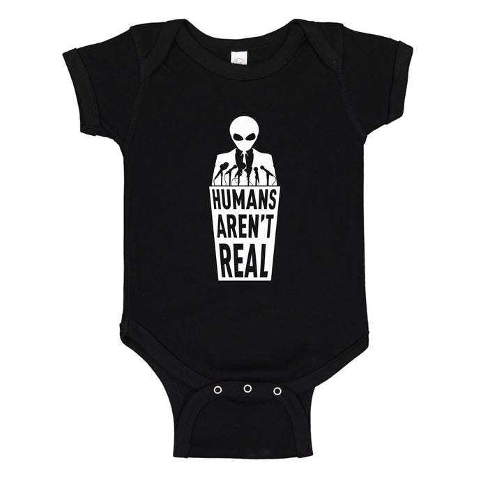 Baby Onesie Humans Aren't Real 100% Cotton Infant Bodysuit