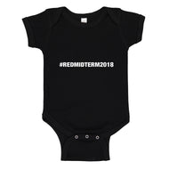 Baby Onesie Red Midterm 2018 100% Cotton Infant Bodysuit