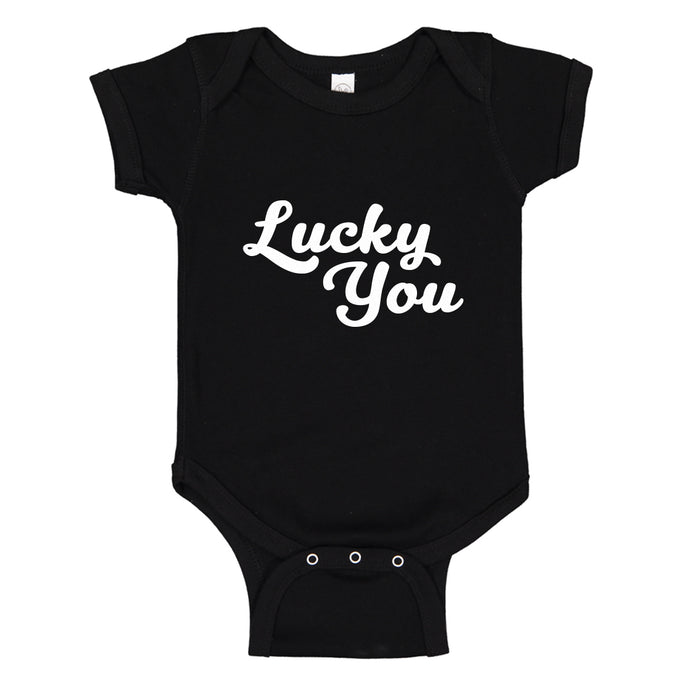 Baby Onesie Lucky You 100% Cotton Infant Bodysuit