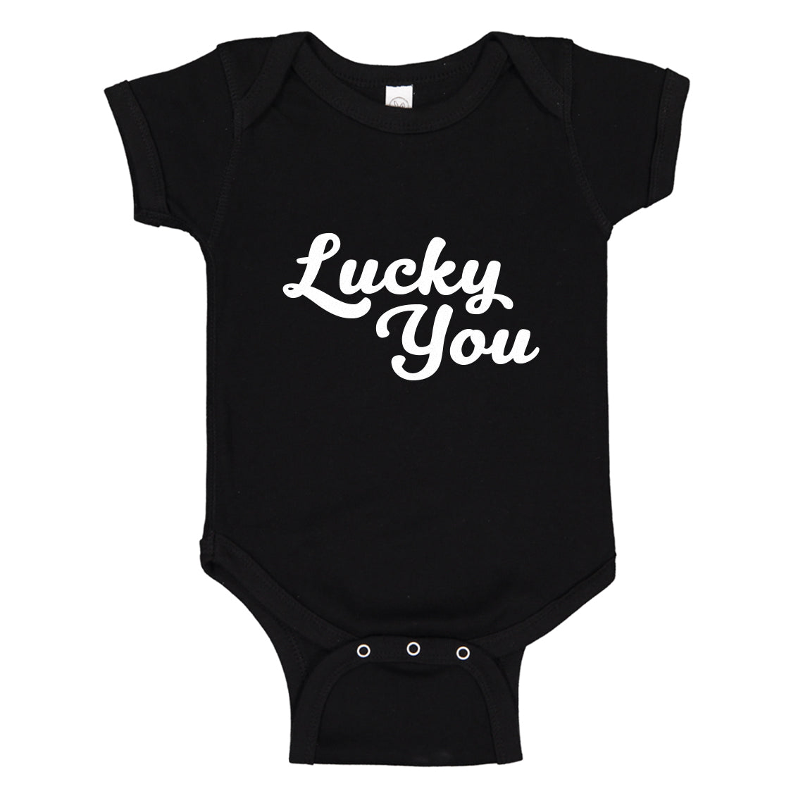 Baby Onesie Lucky You 100% Cotton Infant Bodysuit