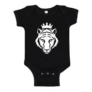 Baby Onesie King Tiger 100% Cotton Infant Bodysuit