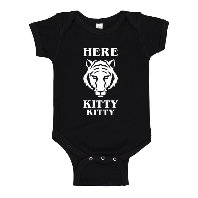 Baby Onesie Here Kitty Kitty 100% Cotton Infant Bodysuit