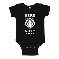 Baby Onesie Here Kitty Kitty 100% Cotton Infant Bodysuit