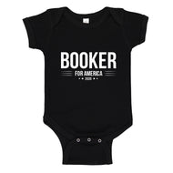 Baby Onesie CORY BOOKER for President 2020 100% Cotton Infant Bodysuit