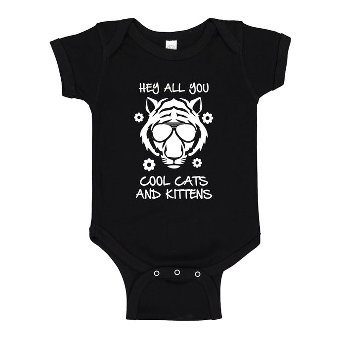 Baby Onesie Hey all you Cool Cats and Kittens 100% Cotton Infant Bodysuit