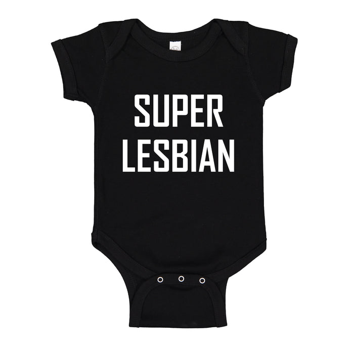 Baby Onesie Super Lesbian 100% Cotton Infant Bodysuit