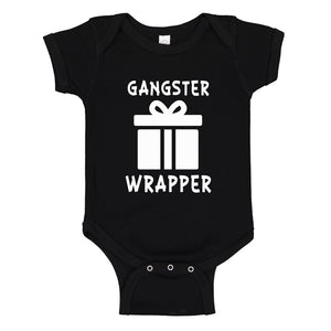 Baby Onesie Gangster Wrapper 100% Cotton Infant Bodysuit