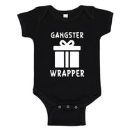 Baby Onesie Gangster Wrapper 100% Cotton Infant Bodysuit