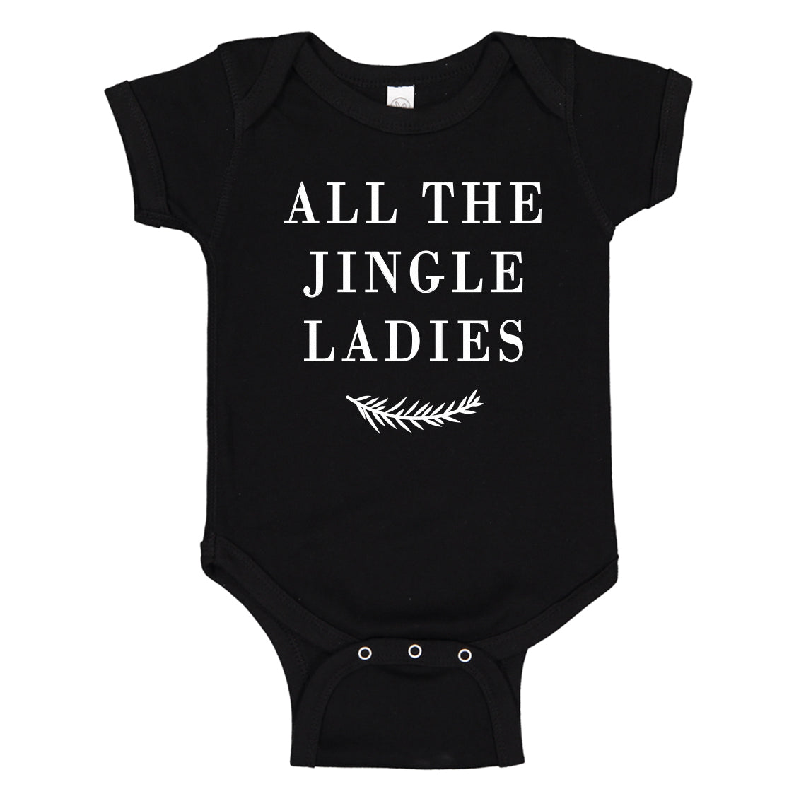 Baby Onesie All the Jingle Ladies 100% Cotton Infant Bodysuit