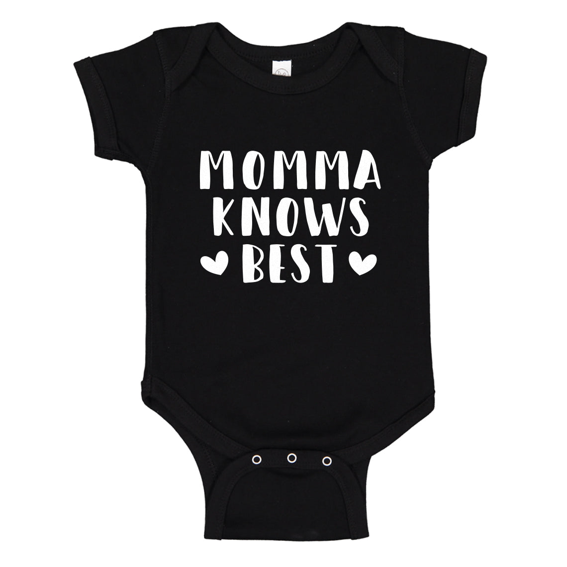 Baby Onesie Momma Knows Best 100% Cotton Infant Bodysuit