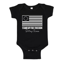 Baby Onesie Betsy Ross 100% Cotton Infant Bodysuit