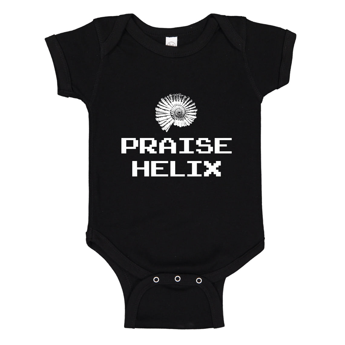Baby Onesie Praise Lord Helix 100% Cotton Infant Bodysuit
