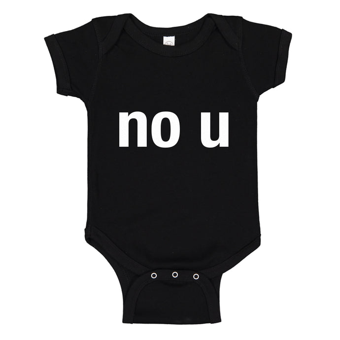 Baby Onesie No U 100% Cotton Infant Bodysuit