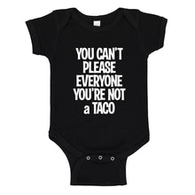 Baby Onesie Youre not a Taco 100% Cotton Infant Bodysuit