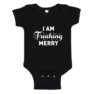 Baby Onesie Freaking Merry 100% Cotton Infant Bodysuit