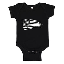 Baby Onesie American Flag 100% Cotton Infant Bodysuit