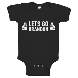 Baby Onesie "Lets go, Brandon" 100% Cotton Infant Bodysuit