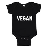 Baby Onesie Vegan 100% Cotton Infant Bodysuit