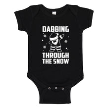 Baby Onesie Dabbing through the Snow 100% Cotton Infant Bodysuit