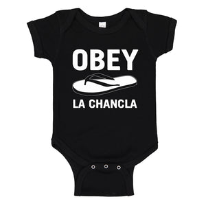 Baby Onesie Obey La Chancla 100% Cotton Infant Bodysuit