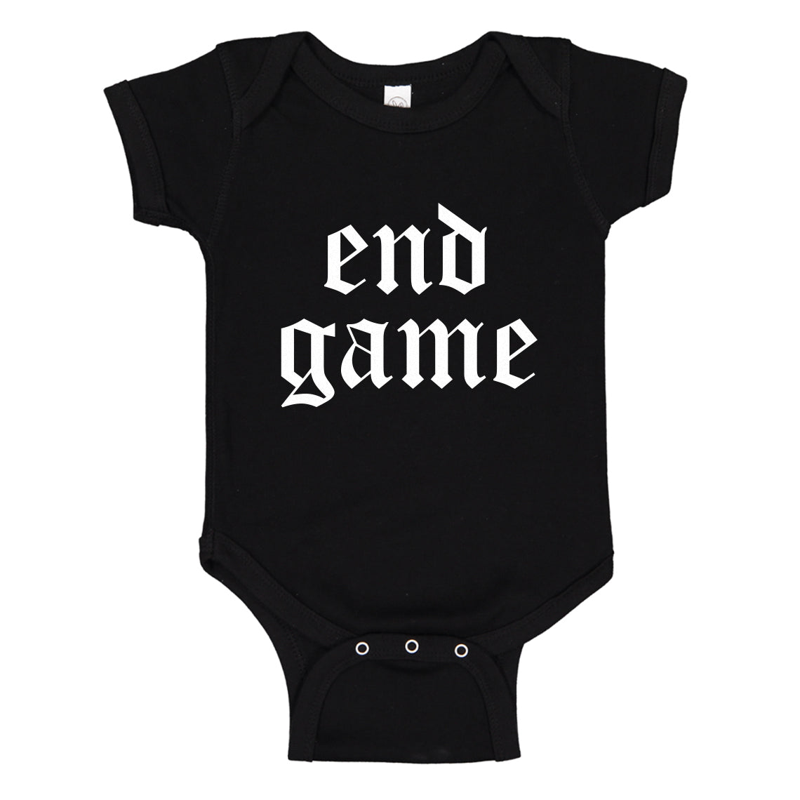 Baby Onesie End Game 100% Cotton Infant Bodysuit