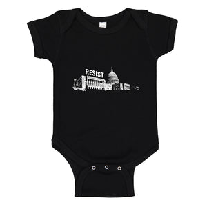 Baby Onesie Resist Capitol 100% Cotton Infant Bodysuit