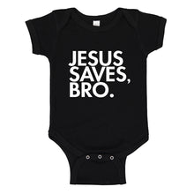 Baby Onesie Jesus Saves Bro 100% Cotton Infant Bodysuit
