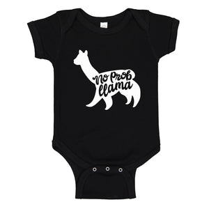 Baby Onesie No Prob llama 100% Cotton Infant Bodysuit