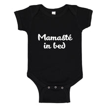 Baby Onesie Mamaste in Bed 100% Cotton Infant Bodysuit