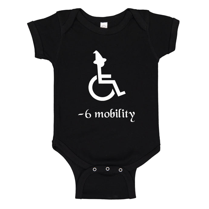 Baby Onesie -6 Mobility 100% Cotton Infant Bodysuit