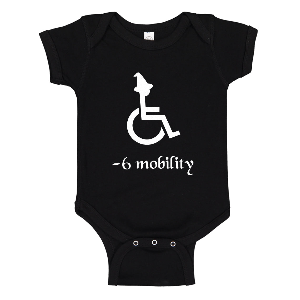 Baby Onesie -6 Mobility 100% Cotton Infant Bodysuit