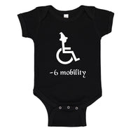 Baby Onesie -6 Mobility 100% Cotton Infant Bodysuit