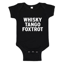 Baby Onesie WHISKY TANGO FOXTROT 100% Cotton Infant Bodysuit