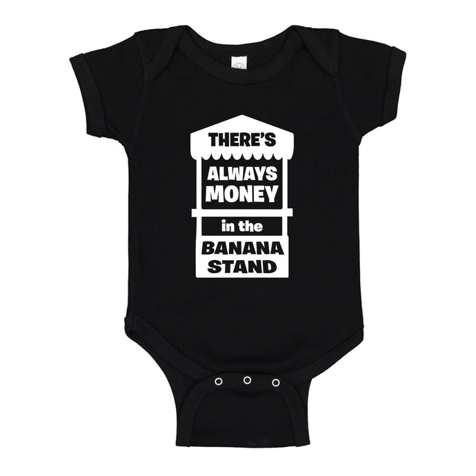 Baby Onesie There's Always Money in the Banana Stand 100% Cotton Infant Bodysuit