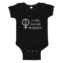 Baby Onesie A Girl Has No President 100% Cotton Infant Bodysuit