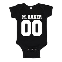 Baby Onesie M. BAKER 00 100% Cotton Infant Bodysuit