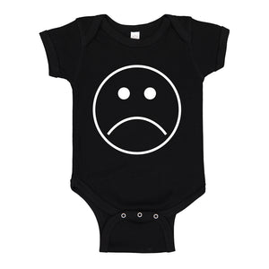 Baby Onesie Sad Face 100% Cotton Infant Bodysuit
