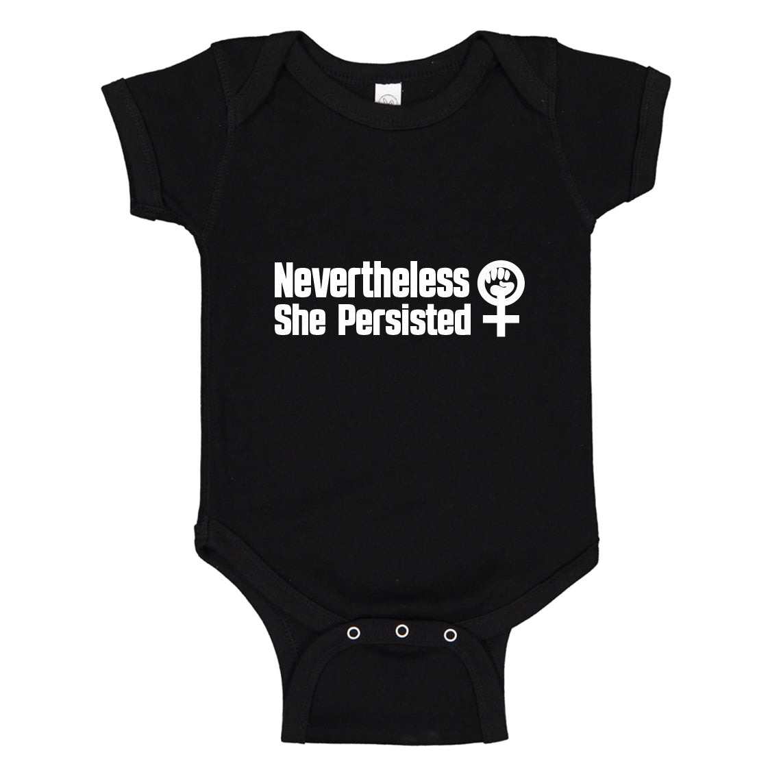 Baby Onesie She Persisted Bold 100% Cotton Infant Bodysuit